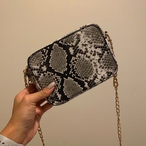 Snake Skin Camera Bag